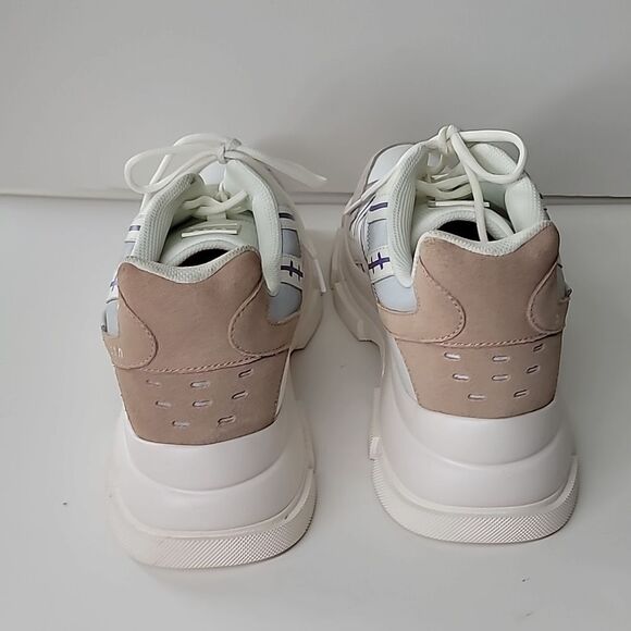 both - GAO EVA RUNNER-WHITE/BEGIE Size 10 - Picture 4 of 12